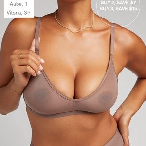Sieve Non-Wire Bra Negative